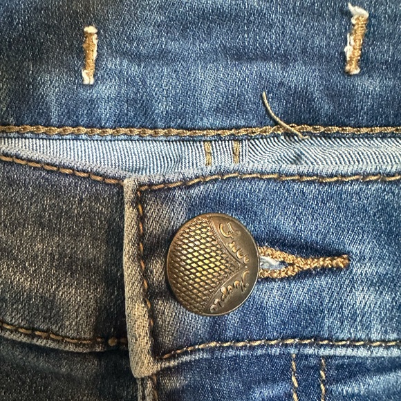 Free People Mid Rise Cropped Kick Flare Jeans - Picture 2 of 6